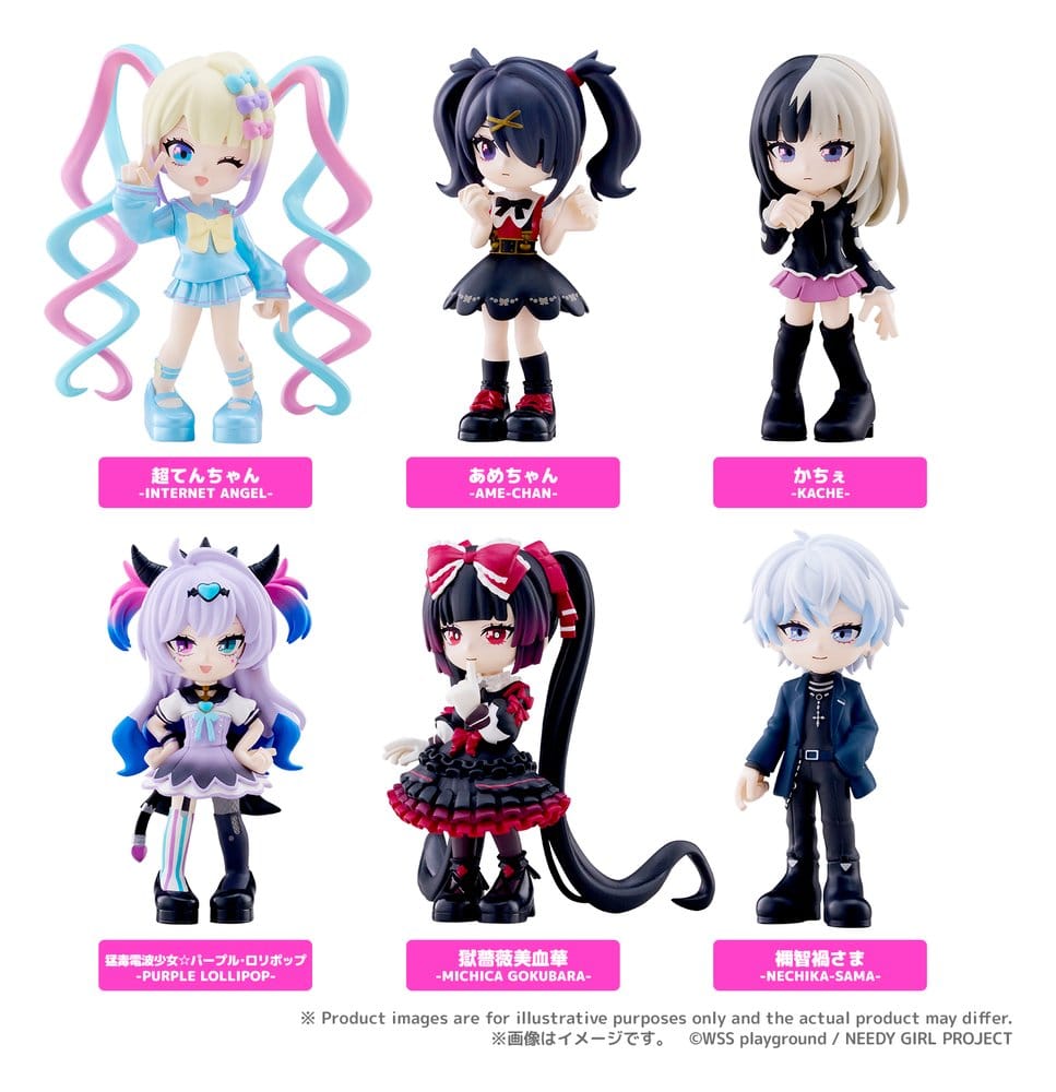 Needy Girl Overdose Blind Box présentoir figurines mini PalVerse (6)