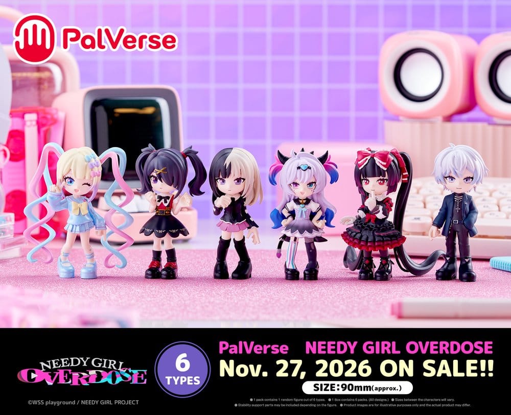 Needy Girl Overdose Blind Box présentoir figurines mini PalVerse (6)