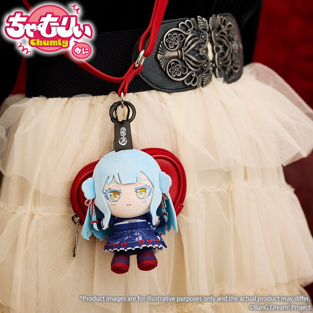 BanG Dream! Chamuri Mini Porte-clés en peluche Ave Mujica Senbi Toryo Ver. Doloris 10 cm