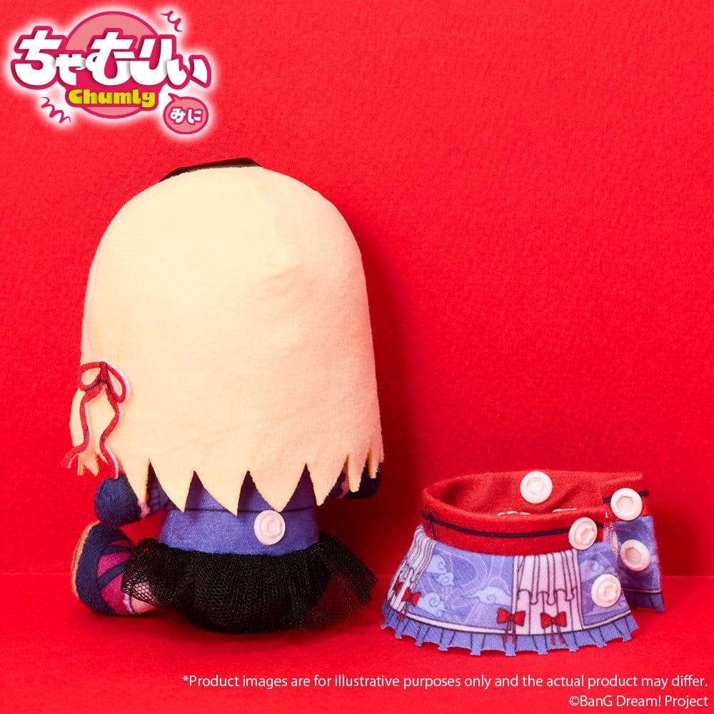 BanG Dream! Chamuri Mini Porte-clés en peluche Ave Mujica Senbi Toryo Ver. Timoris 10 cm
