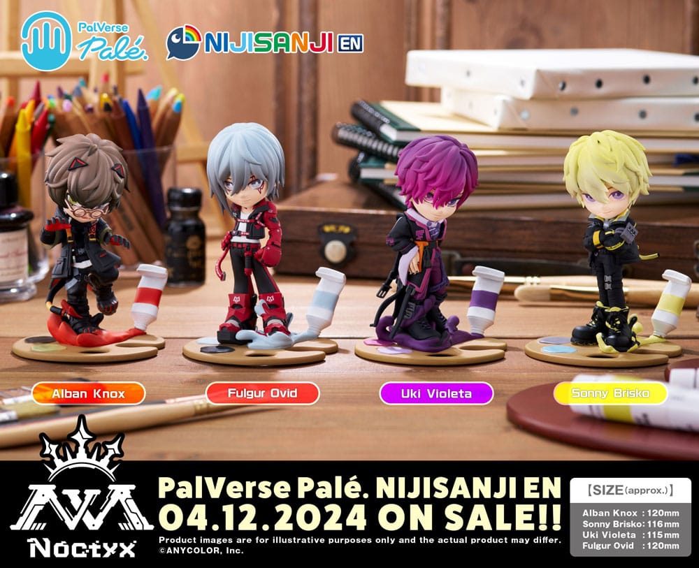 Nijisanji statuette PVC PalVerse Alban Knox 12 cm