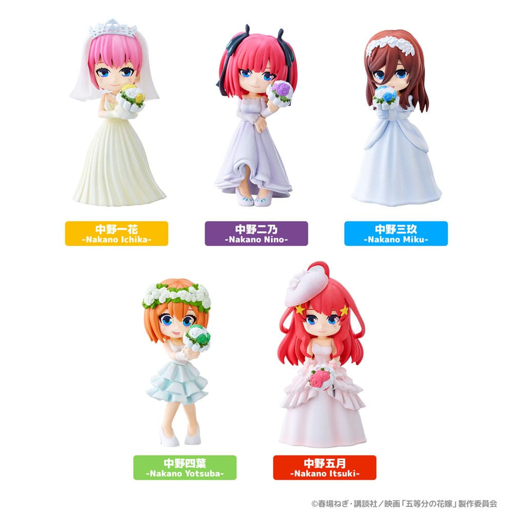 The Quintessential Quintuplets Movie assortiment figurines PVC PalVerse 9 cm (6)