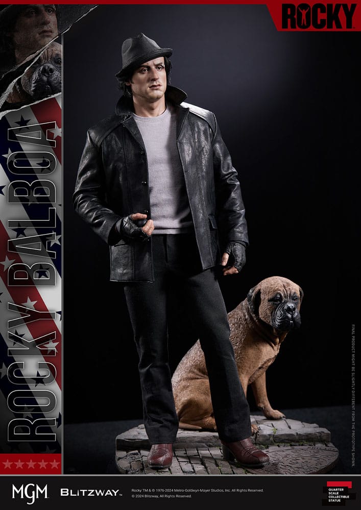 Rocky statuette Superb Scale 1/4 Rocky 1976 54 cm