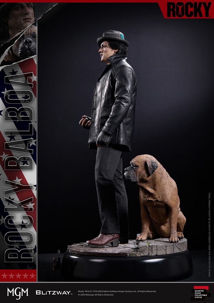 Rocky statuette Superb Scale 1/4 Rocky 1976 54 cm