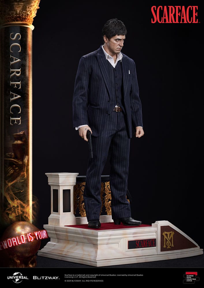 Scarface statuette Superb Scale 1/4 Tony Montana 53 cm