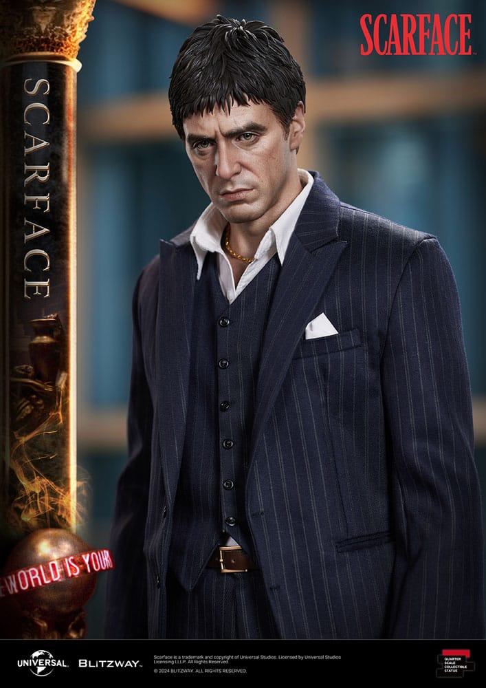 Scarface statuette Superb Scale 1/4 Tony Montana 53 cm