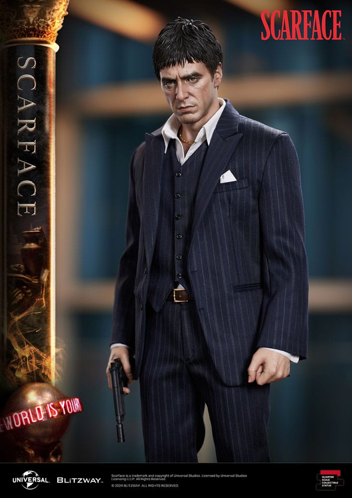 Scarface statuette Superb Scale 1/4 Tony Montana 53 cm