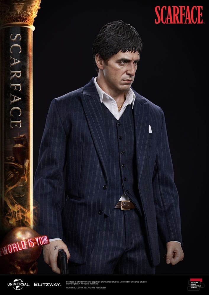 Scarface statuette Superb Scale 1/4 Tony Montana 53 cm