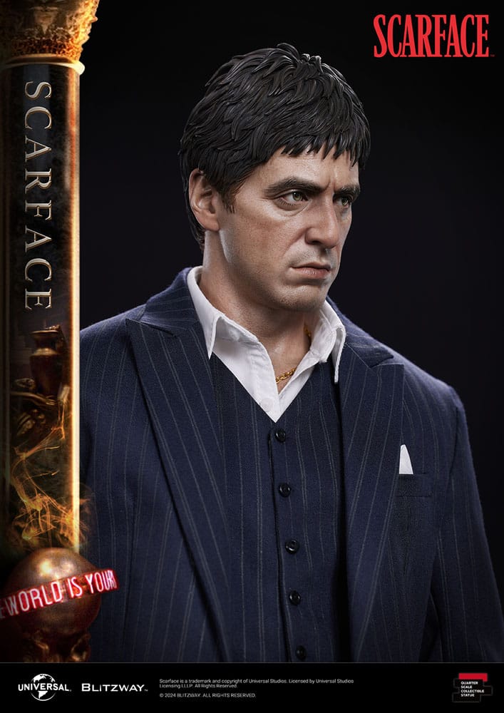 Scarface statuette Superb Scale 1/4 Tony Montana 53 cm