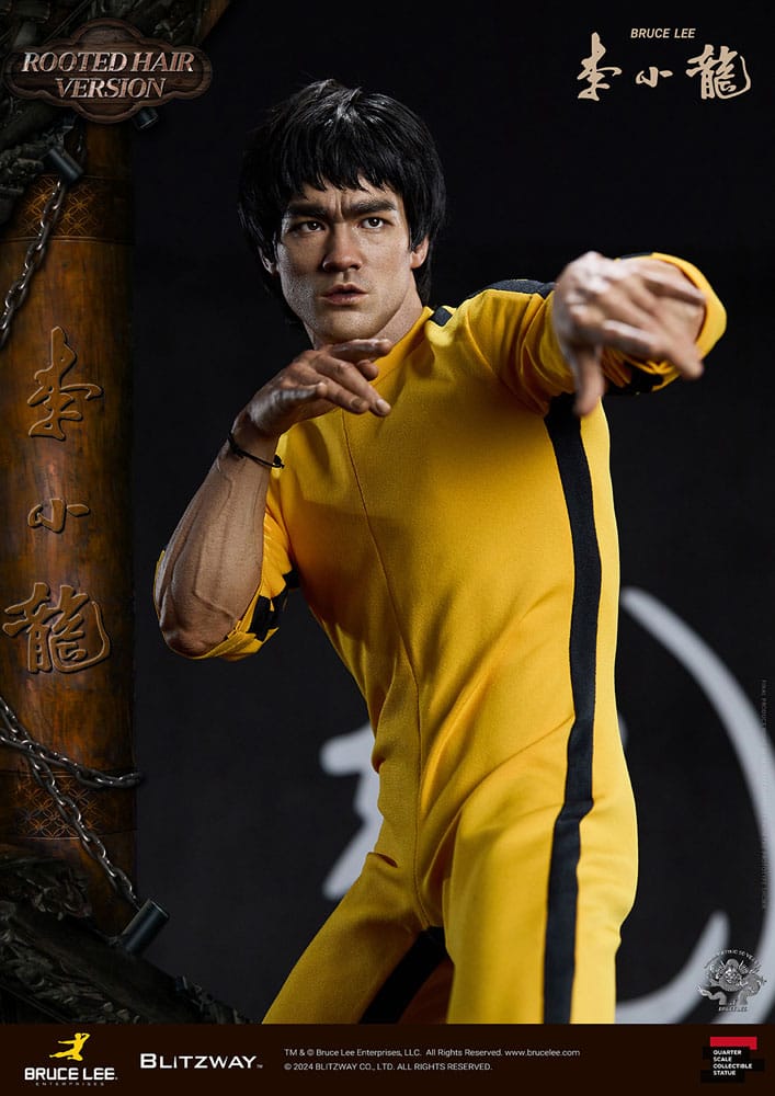 Bruce Lee statuette Superb Scale 1/4 50th Anniversary Tribute (Rooted Hair Version) 55 cm