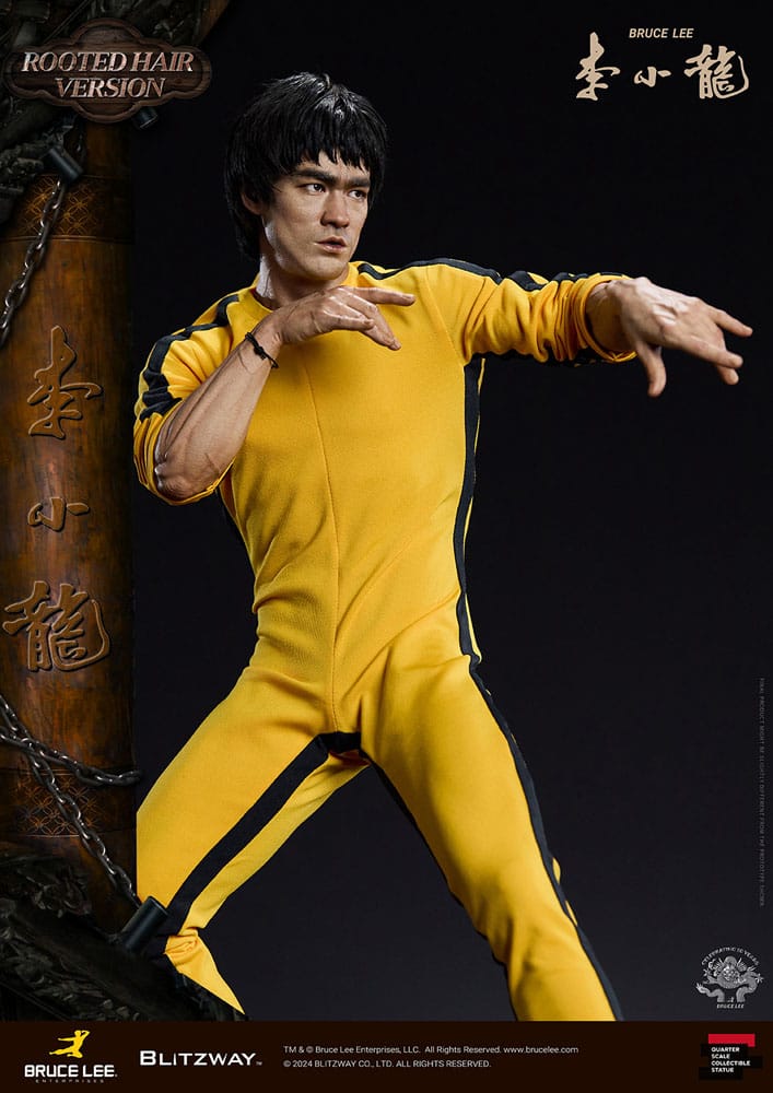 Bruce Lee statuette Superb Scale 1/4 50th Anniversary Tribute (Rooted Hair Version) 55 cm