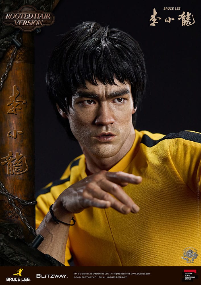 Bruce Lee statuette Superb Scale 1/4 50th Anniversary Tribute (Rooted Hair Version) 55 cm