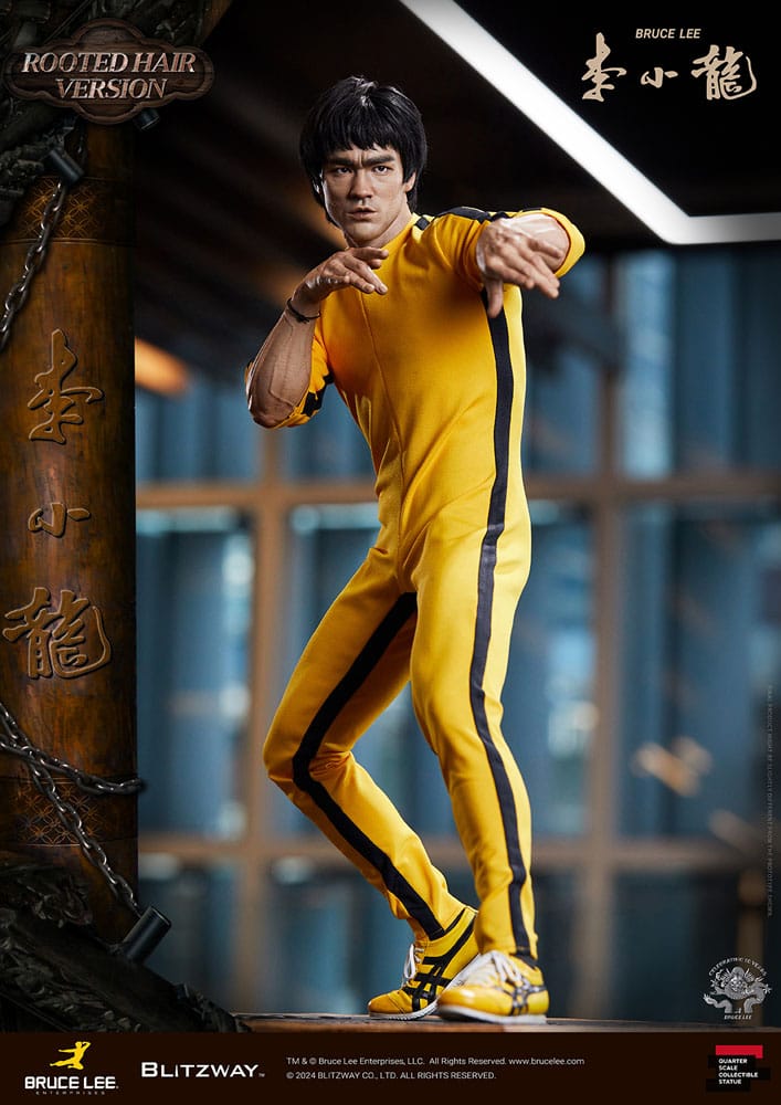 Bruce Lee statuette Superb Scale 1/4 50th Anniversary Tribute (Rooted Hair Version) 55 cm