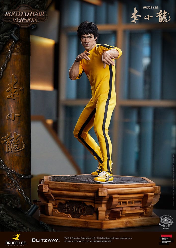 Bruce Lee statuette Superb Scale 1/4 50th Anniversary Tribute (Rooted Hair Version) 55 cm