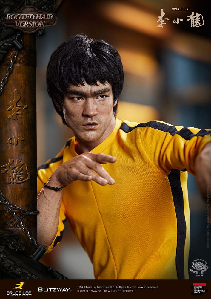 Bruce Lee statuette Superb Scale 1/4 50th Anniversary Tribute (Rooted Hair Version) 55 cm