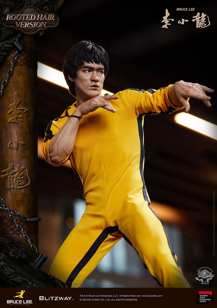 Bruce Lee statuette Superb Scale 1/4 50th Anniversary Tribute (Rooted Hair Version) 55 cm