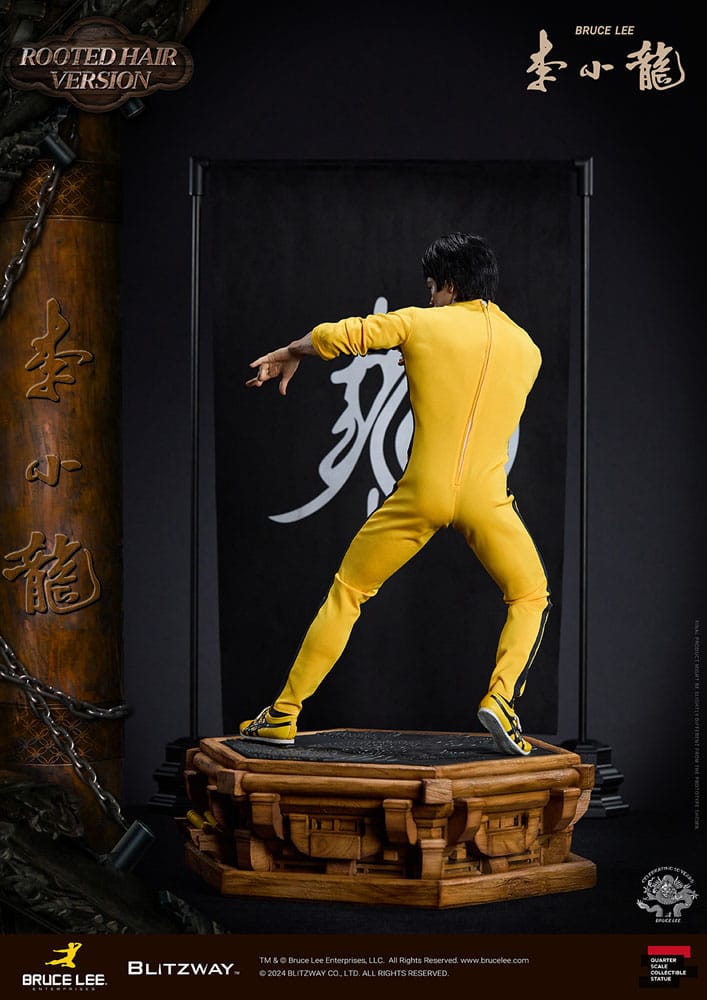 Bruce Lee statuette Superb Scale 1/4 50th Anniversary Tribute (Rooted Hair Version) 55 cm