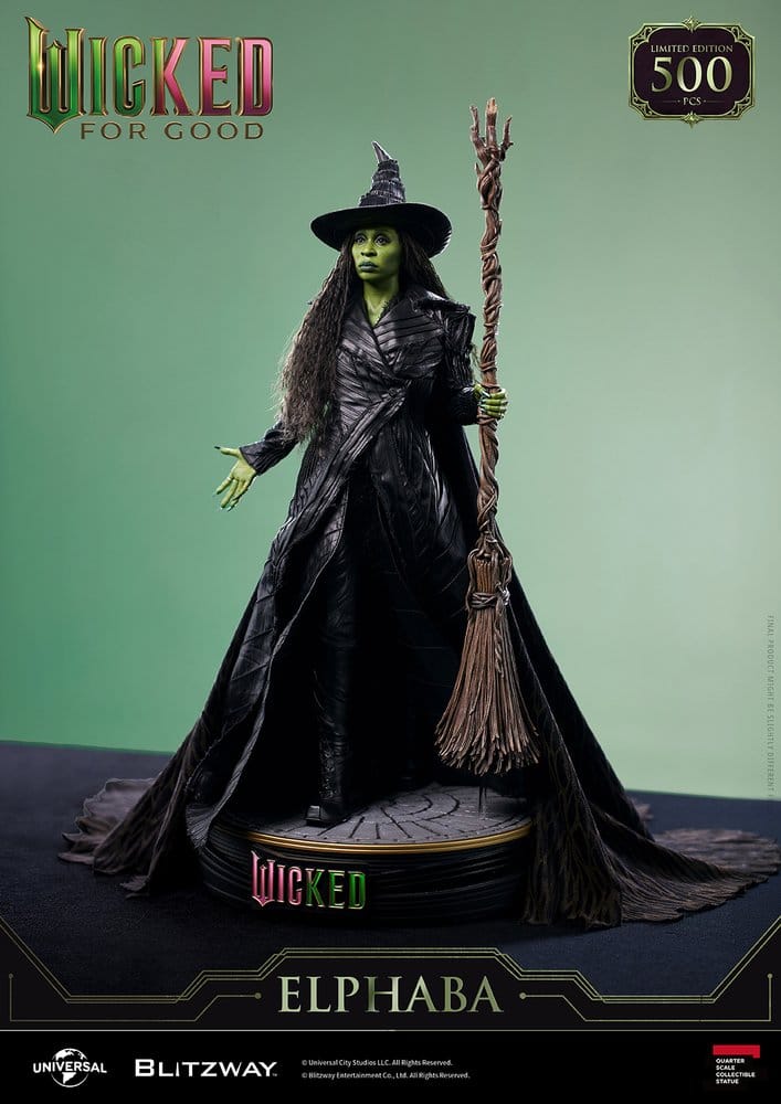 Wicked : Partie 2 Superb Scale statue 1/4 Elphaba 56 cm