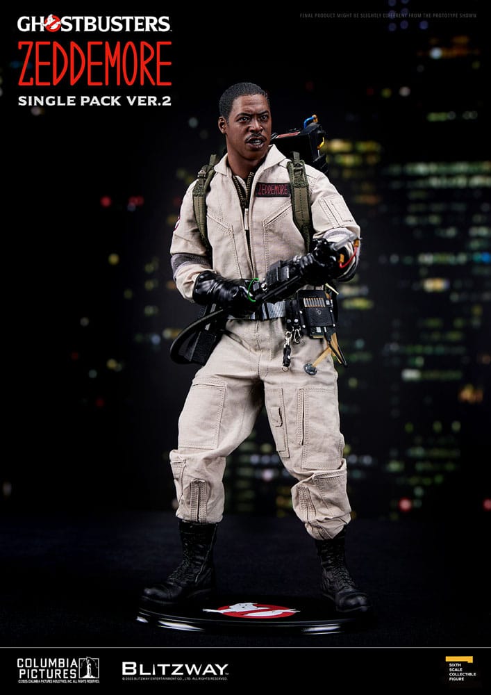 SOS Fantômes figurine Premium UMS 1/6 Winston Zeddemore Ver. 2 31 cm