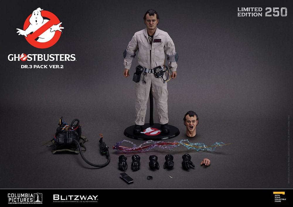 SOS Fantômes pack 3 figurines Premium UMS 1/6 Venkman, Stantz, Spengler Ver. 2 31 cm