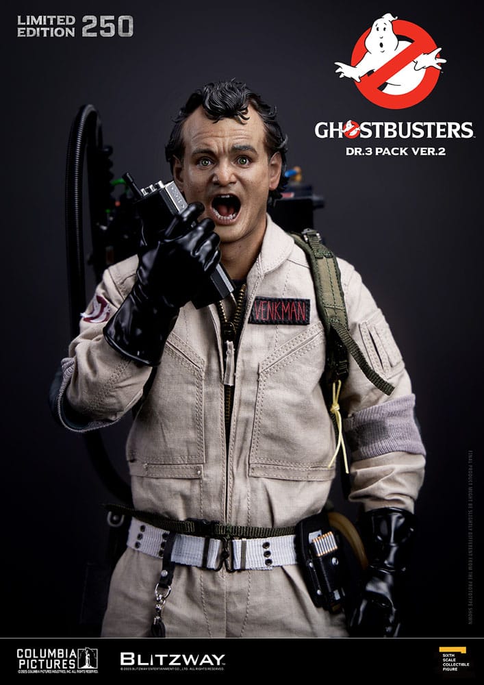 SOS Fantômes pack 3 figurines Premium UMS 1/6 Venkman, Stantz, Spengler Ver. 2 31 cm