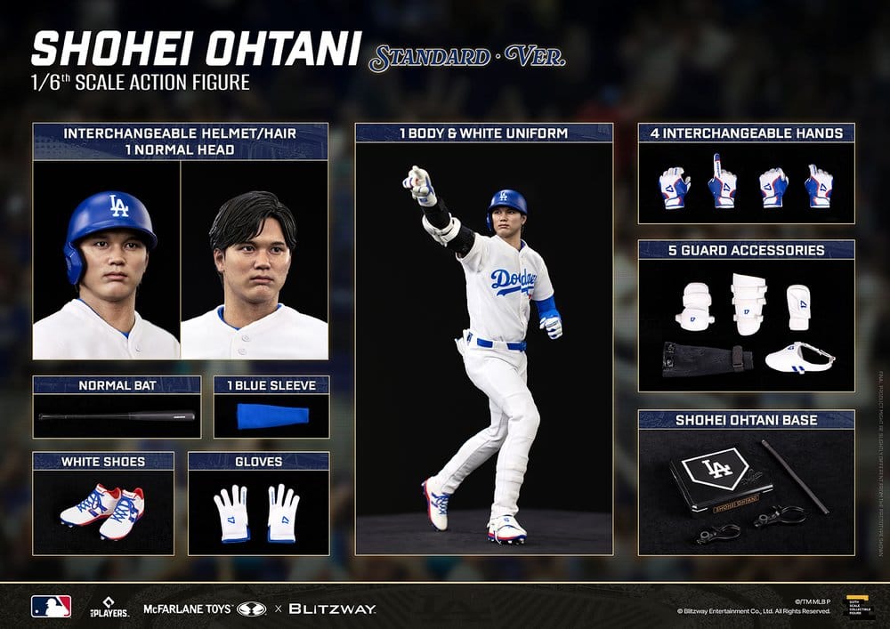 Major League Baseball Premium UMS figurine 1/6 Ohtani Shohei (Standard Ver.) 35 cm