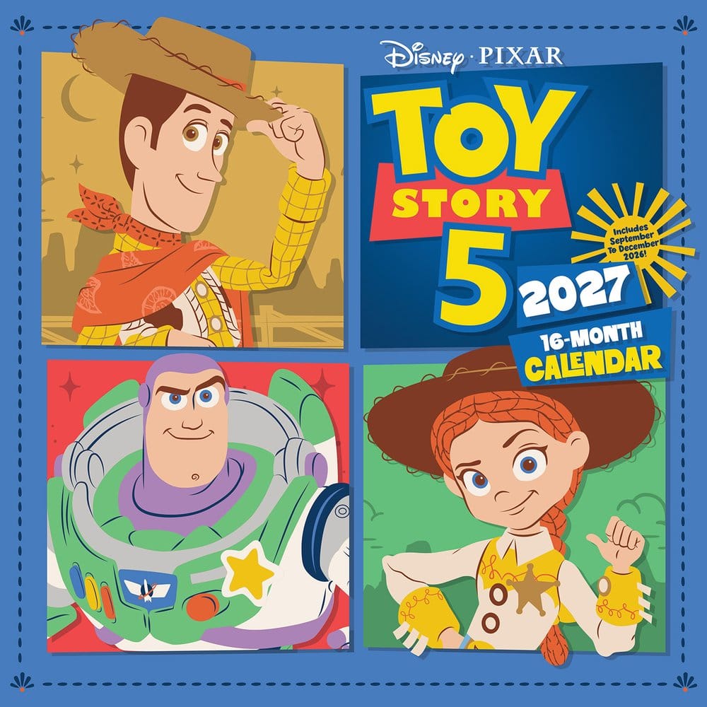Toy Story calendrier 2027 30 x 30 cm