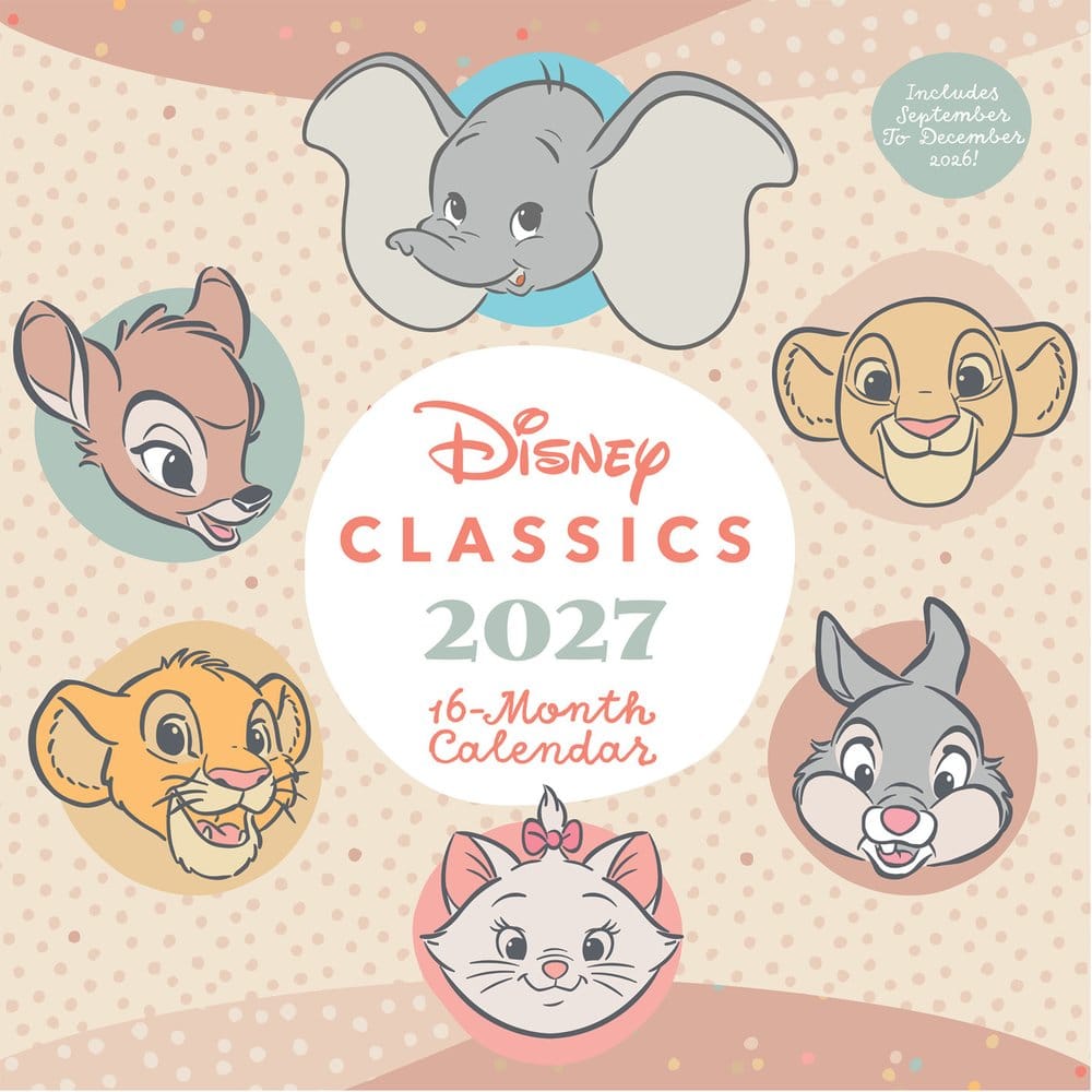 Disney Classics calendrier Treasured Memories 2027 30 x 30 cm
