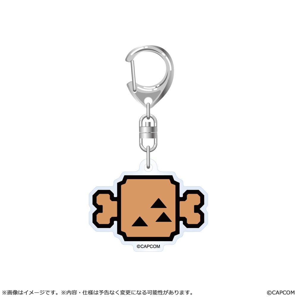 Monster Hunter Wilds assortiment porte-clés acrylique Item Icon 6 cm (10)