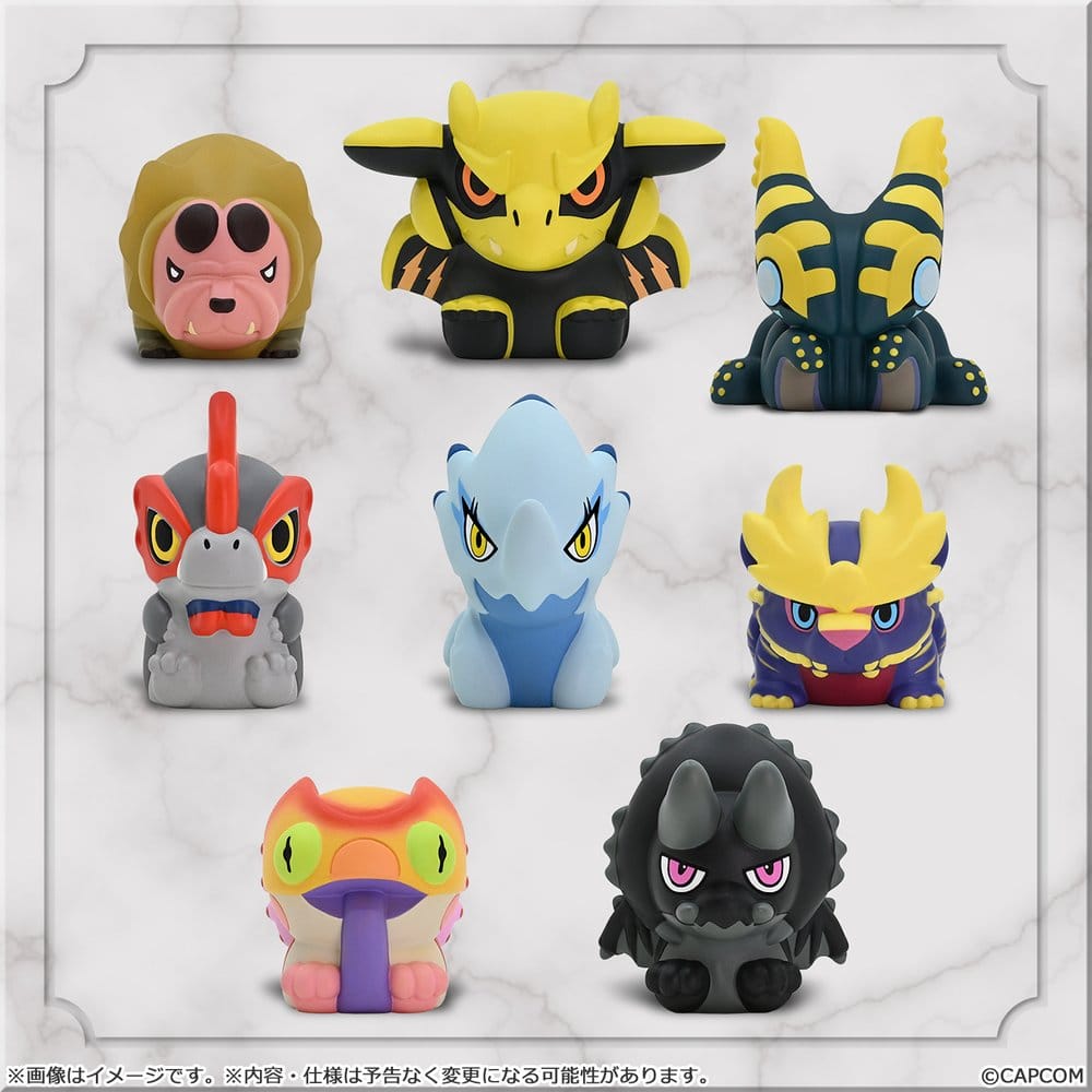 Monster Hunter assortiment Blind Box Capcom Figure Builder Marionnettes à Doigt Vol. 3 (8)