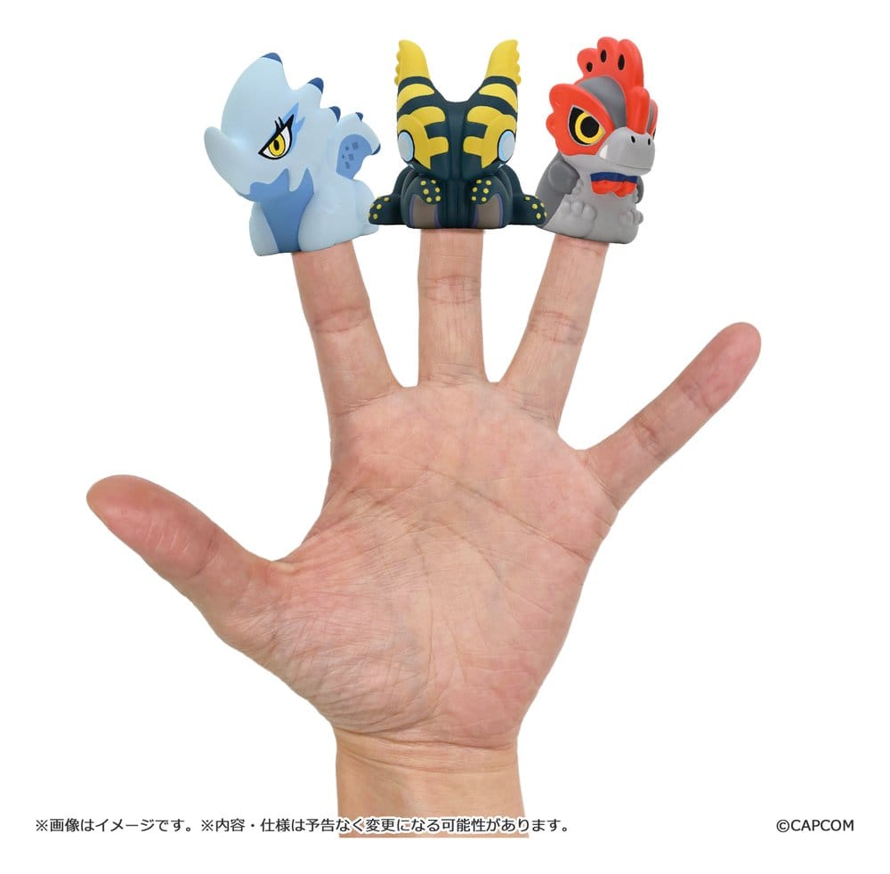 Monster Hunter assortiment Blind Box Capcom Figure Builder Marionnettes à Doigt Vol. 3 (8)