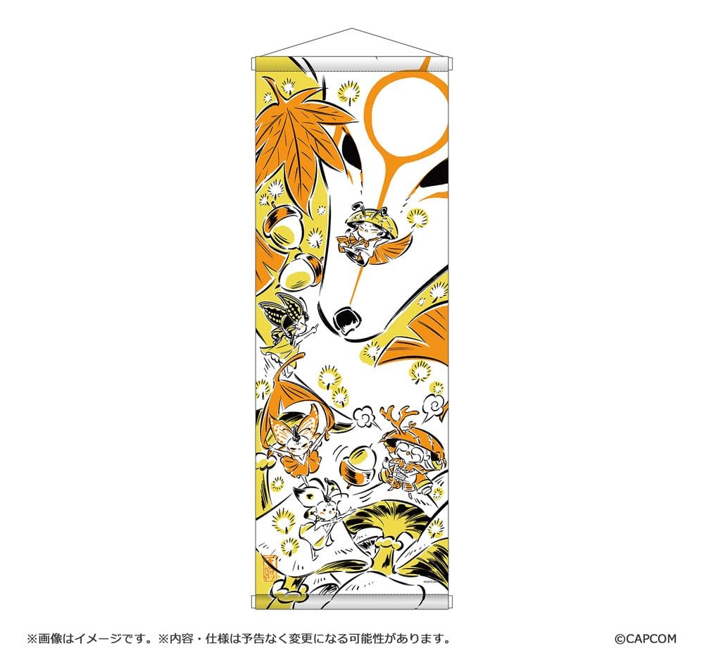 Okami 20th Anniversary Reprint Art Project Tapisserie Autumn 74 x 28 x 2 cm