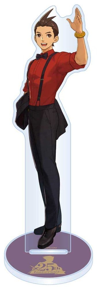 Ace Attorney 25th Anniversary Socle en acrylique Apollo Justice Main Visual 13–15 cm