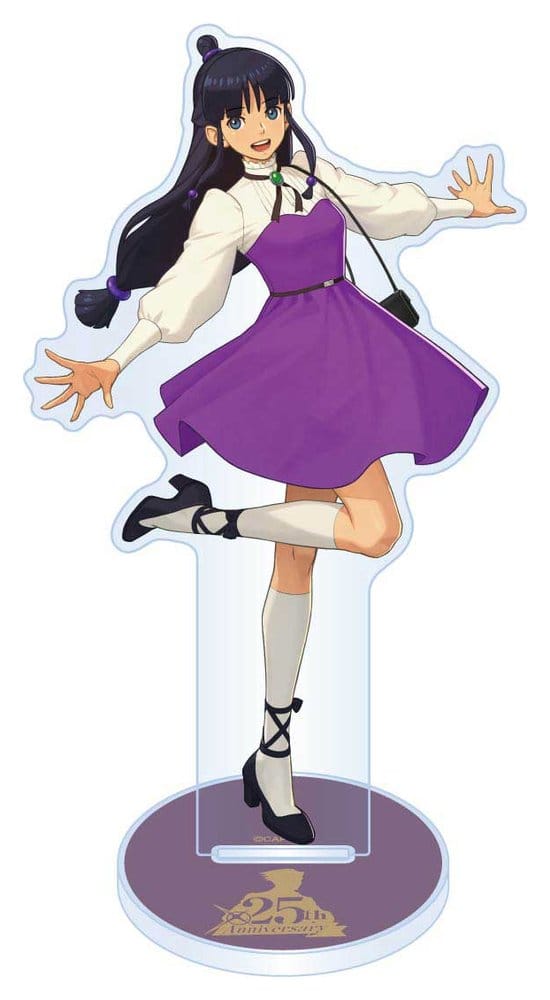 Ace Attorney 25th Anniversary Socle en acrylique Maya Fey Main Visual 13–15 cm