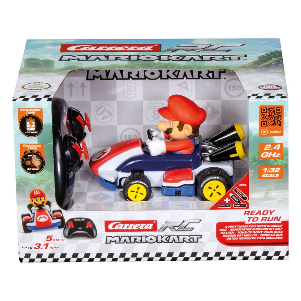 Super Mario Kart Race Kart télécommandée RC 1/32 2,4GHz Mario