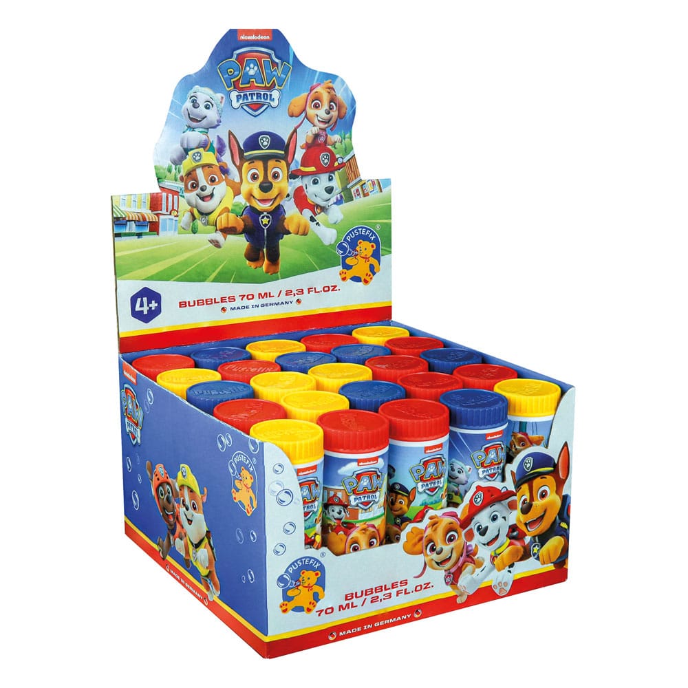 PAW Patrol : La Pat' Patrouille Pustefix bulles de savon Classique Assortiment (25)