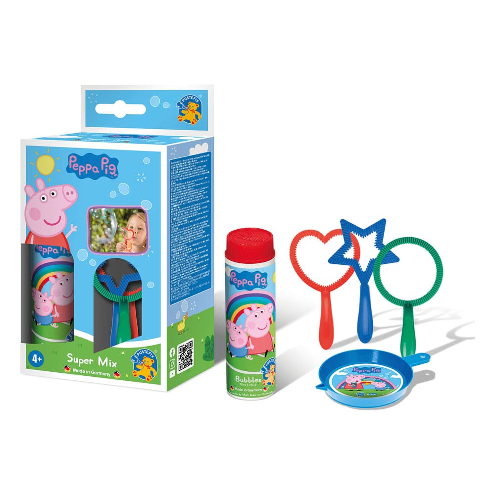 Peppa Pig Pustefix bulles de savon Super-Mix Assortiment (15)