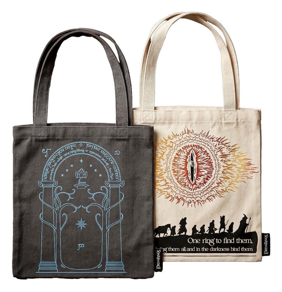 Le Seigneur des Anneaux pack 2 sacs shopping