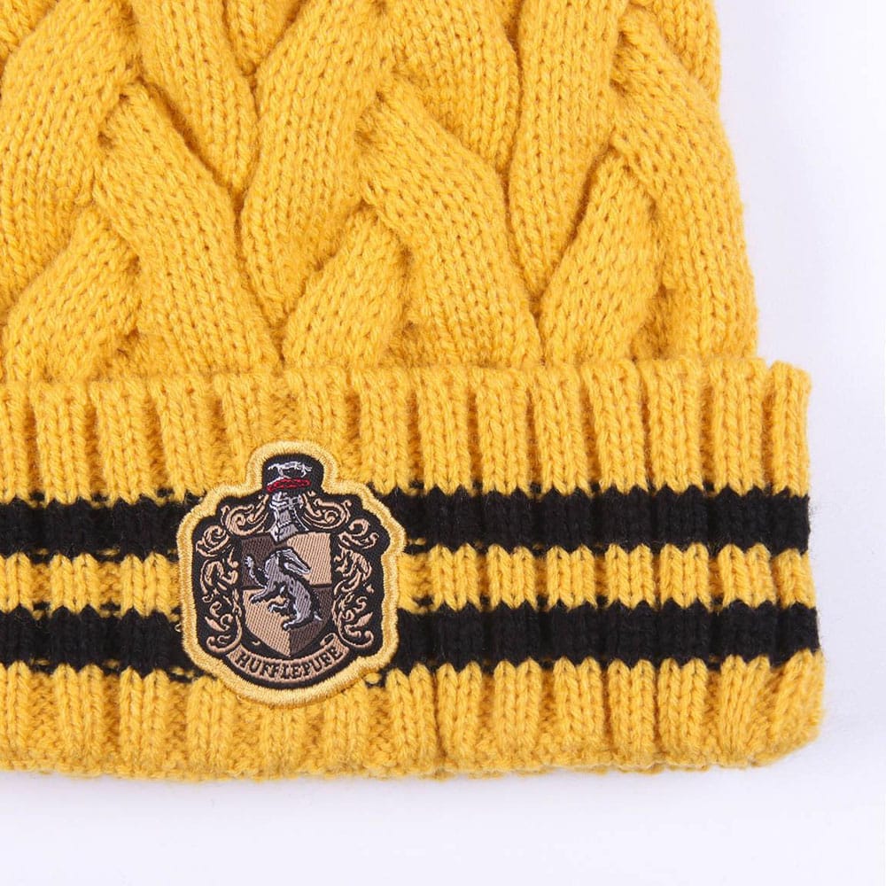 Harry Potter bonnet Pompon Poufsouffle