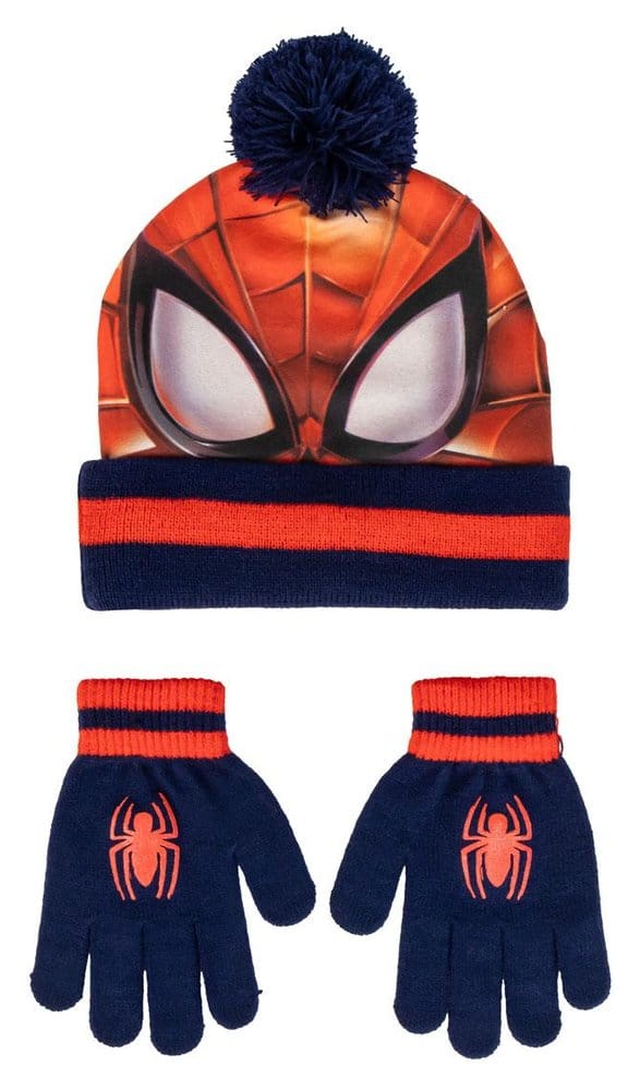 Marvel set de 2 bonnet & mitaines Spider-Man