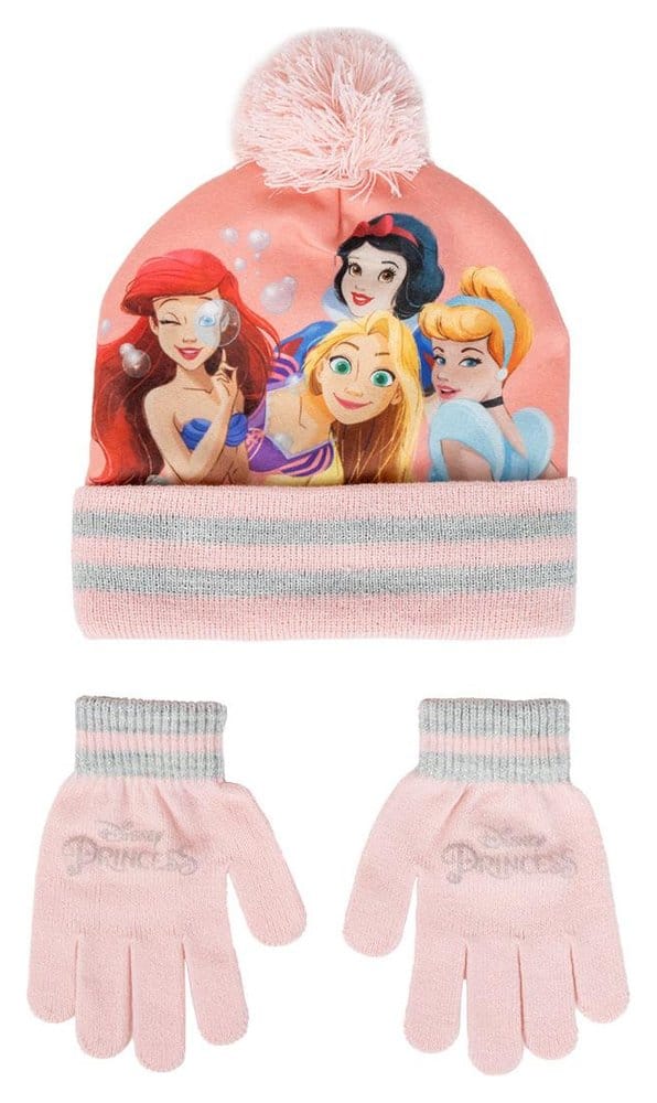 Disney Princess set de 2 bonnet & mitaines