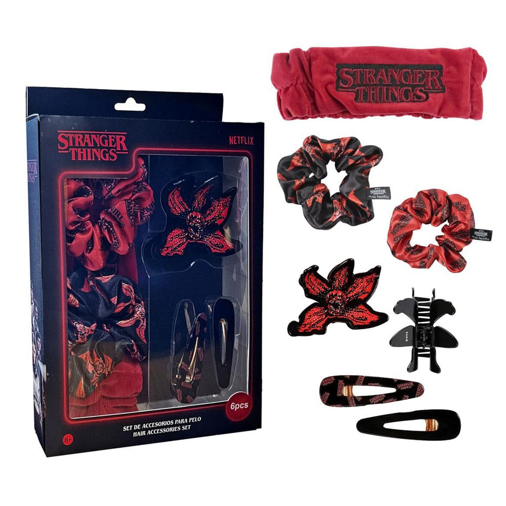 Stranger Things pack 6 accessoires pour cheveux