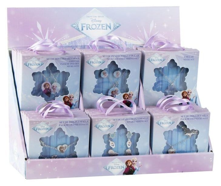 La Reine des neiges Bijoux pour Enfants Présentoir (24)
