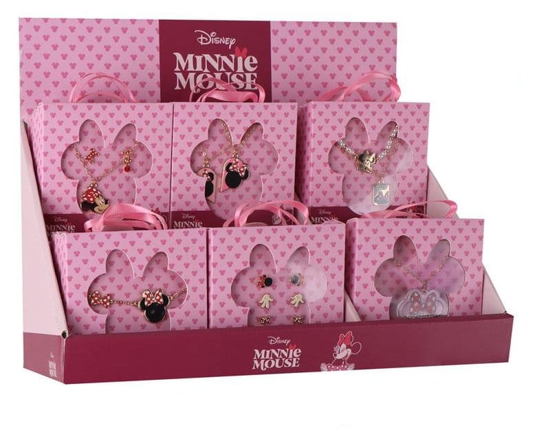 Disney Bijoux pour Enfants Minnie Mouse Présentoir (24)