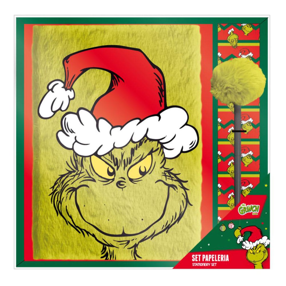 Le Grinch set papeterie