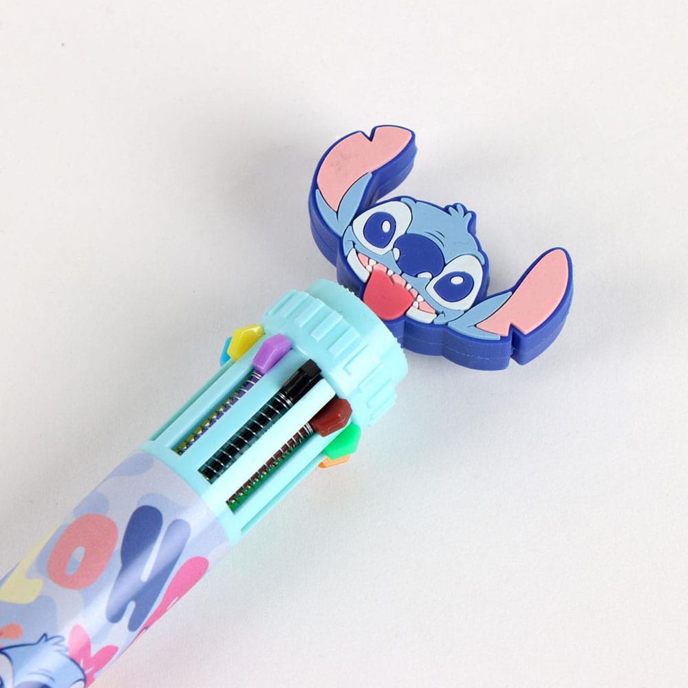 Loli & Stitch présentoir stylos à bille 10 couleurs (16)