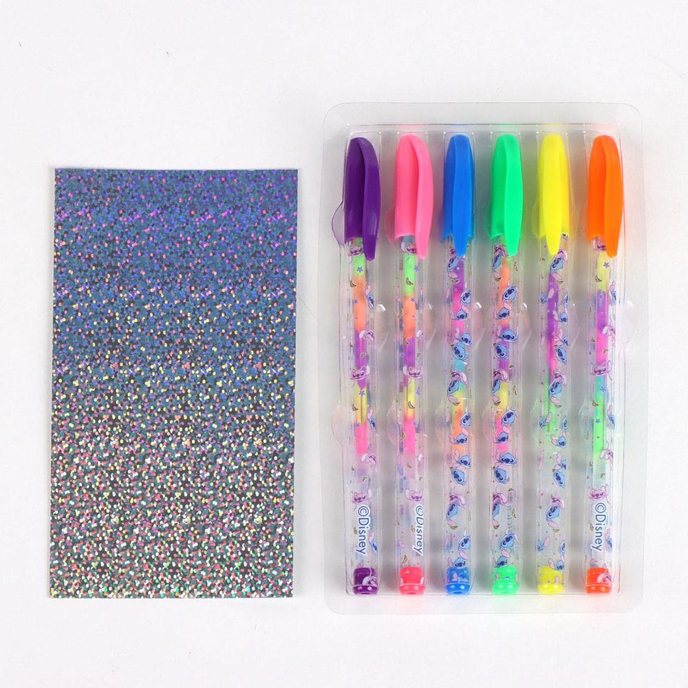 Lilo & Stitch présentoir pack 6 stylos à bille à encre gel (24)