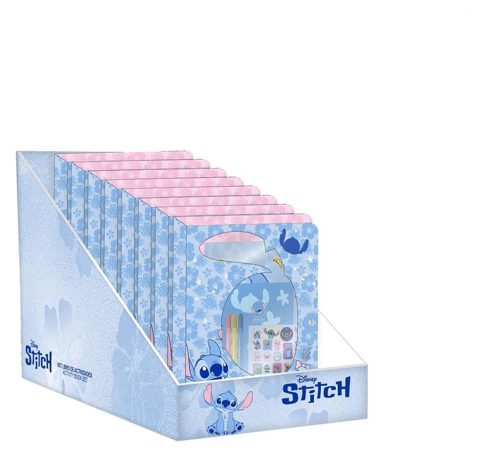 Lilo & Stitch Set de Carnets Présentoir (8)