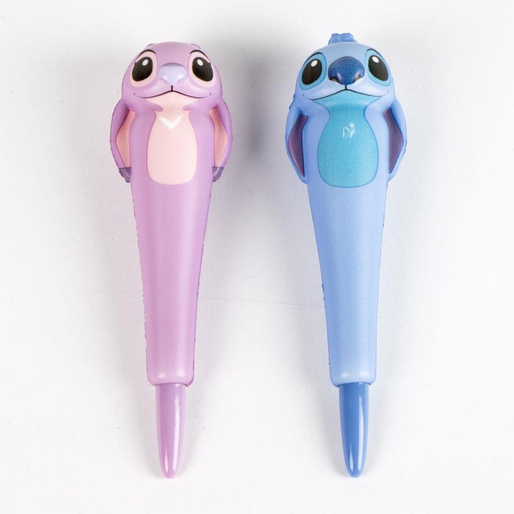 Loli & Stitch pack 2 stylos à bille Squishy