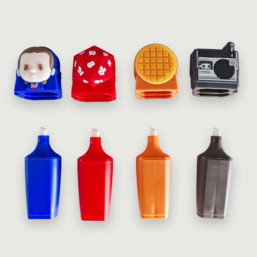 Stranger Thinigs pack 4 surligneurs